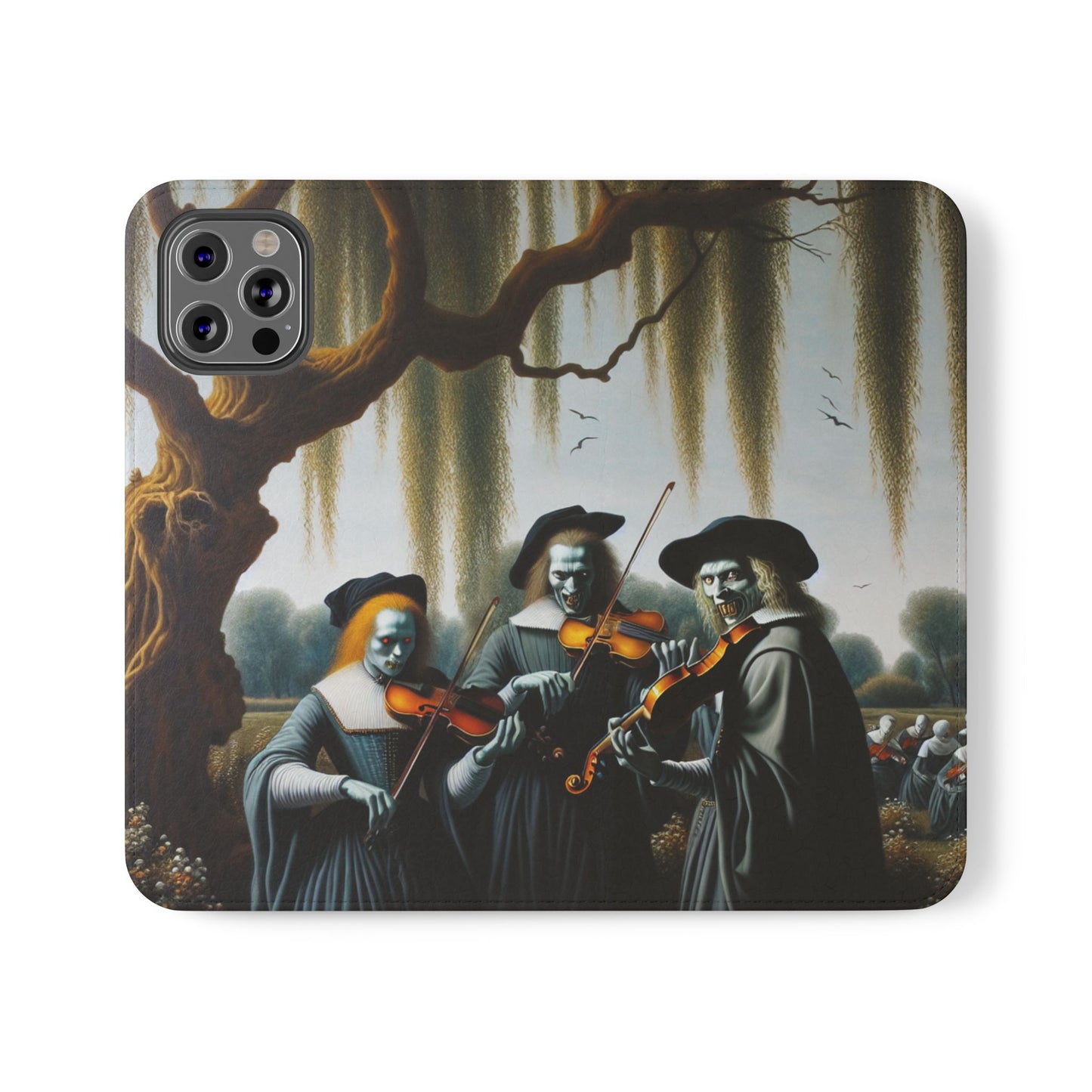 Vermeer's Vampire Violinists Flip Cases for iPhones