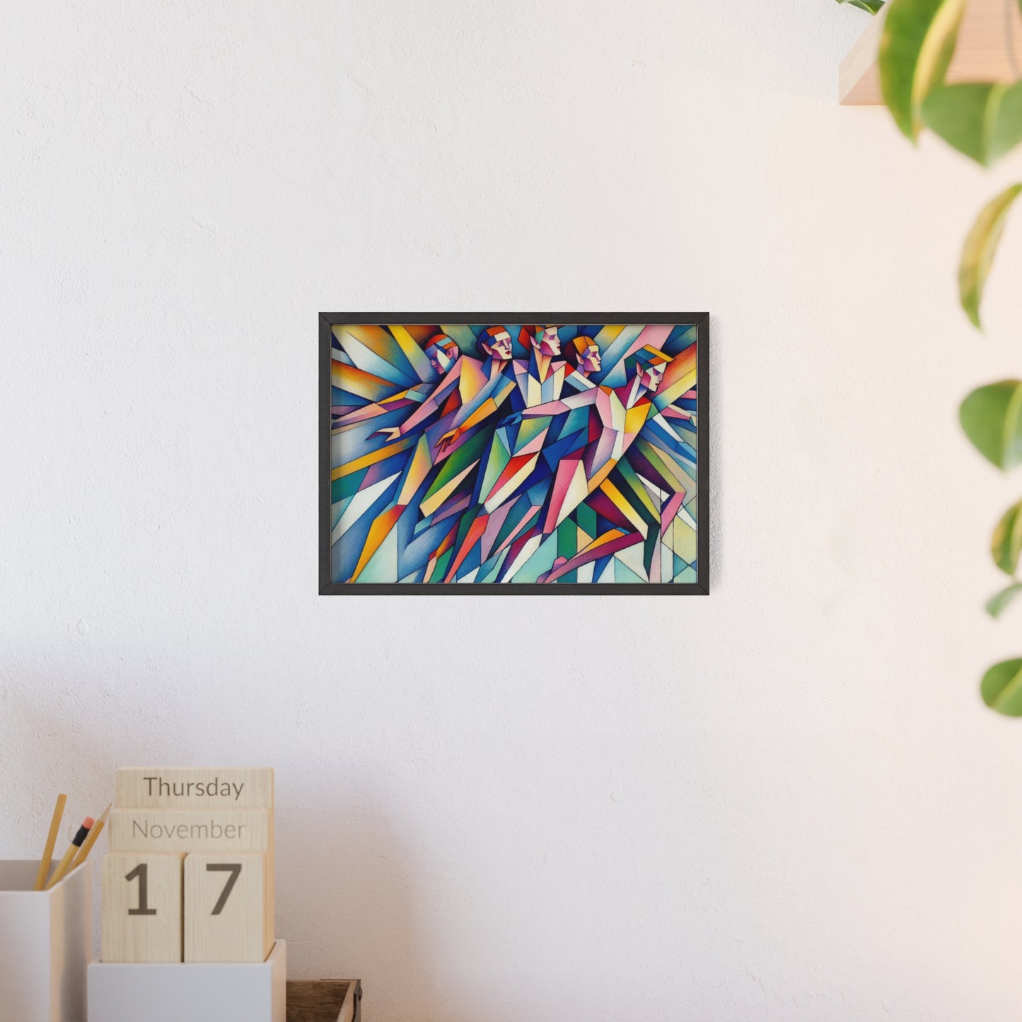 Framed Picasso's Pixies Poster