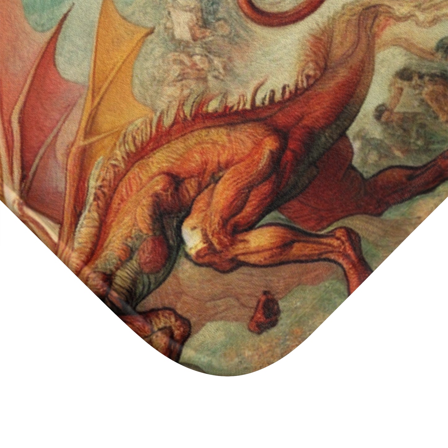 Degas Dreams of Dragons Bath Mat