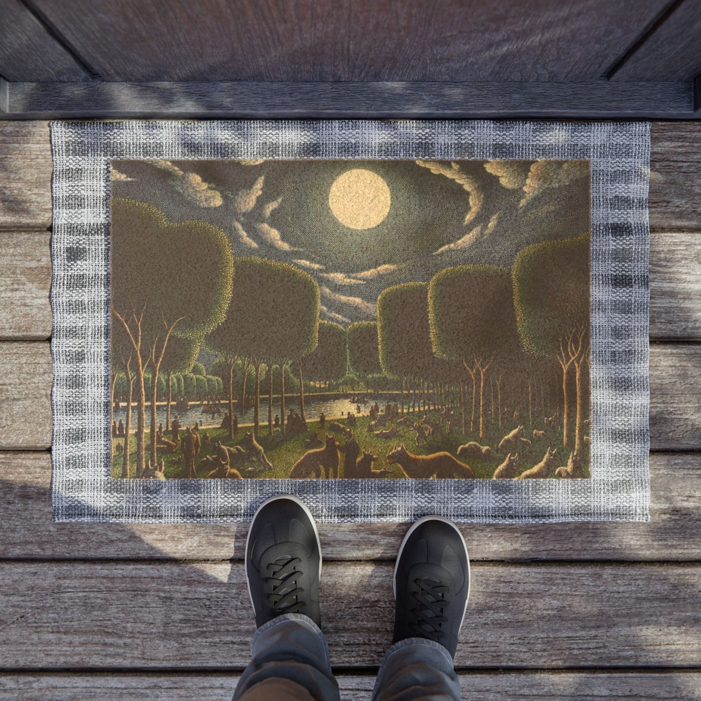 Werewolves at the Waterfront Doormat