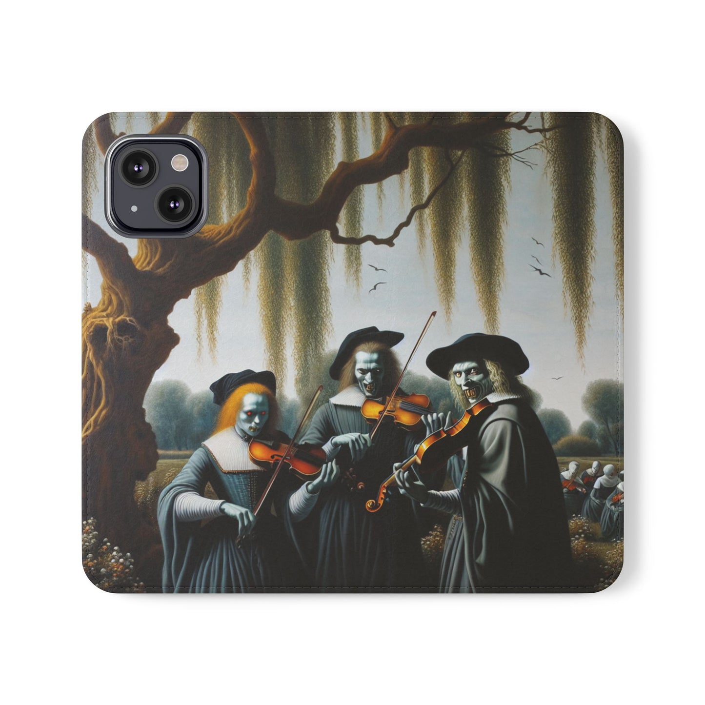 Vermeer's Vampire Violinists Flip Cases for iPhones
