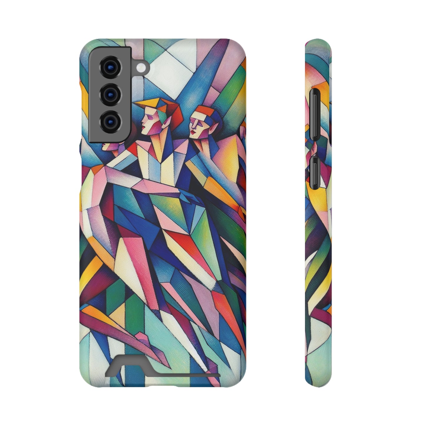 Picasso's Pixies Phone Case with Card Holder - GALAXY
