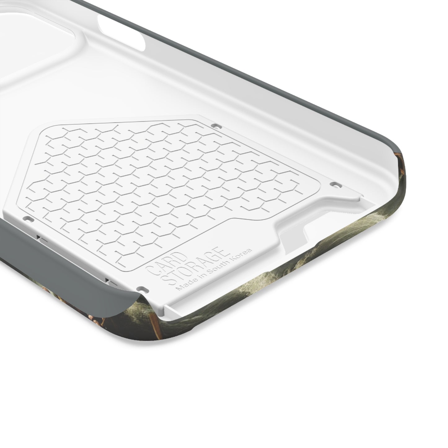 Cthulhu in the Storm Phone Case with Card Holder - IPHONE