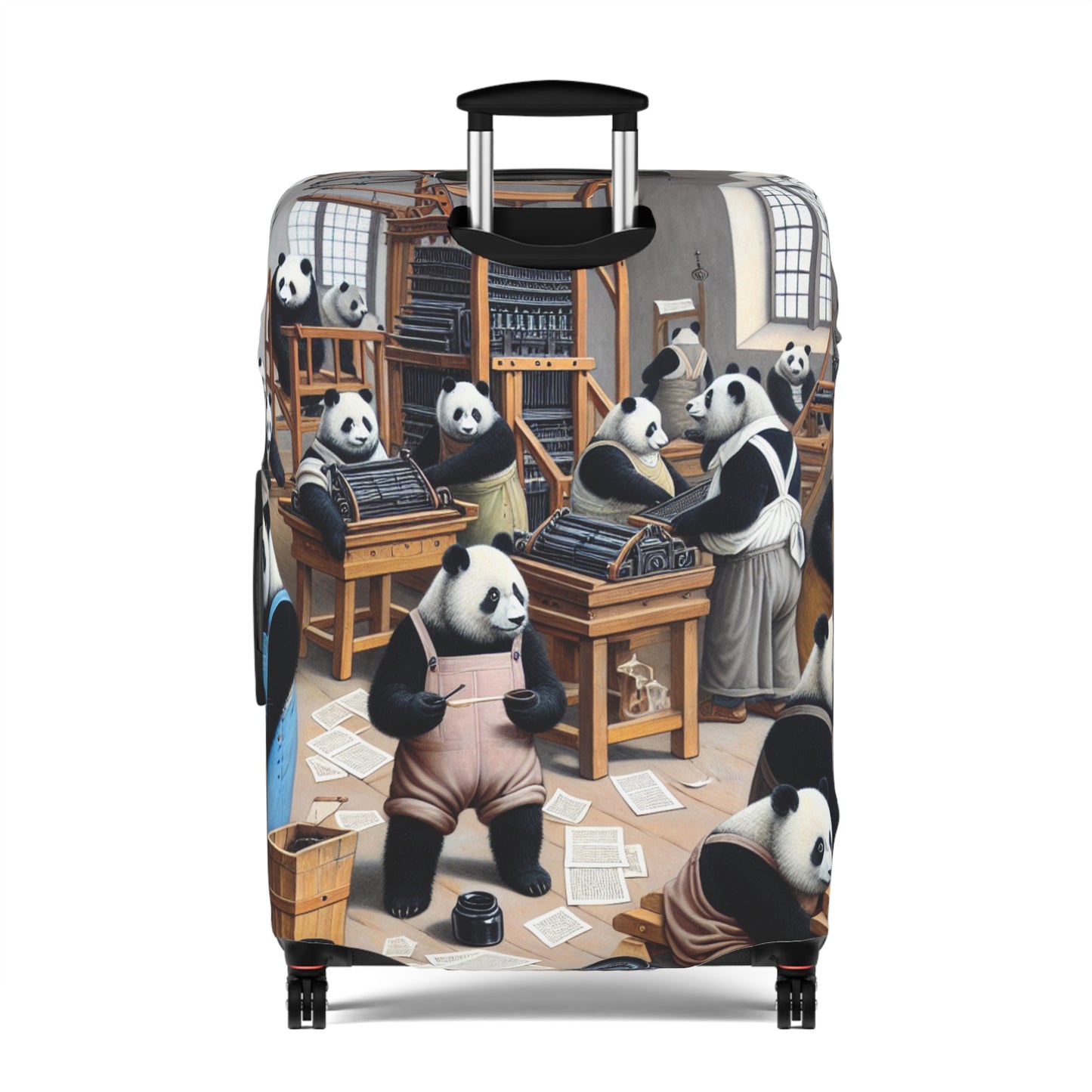 Printing Pandamonium Luggage Cover