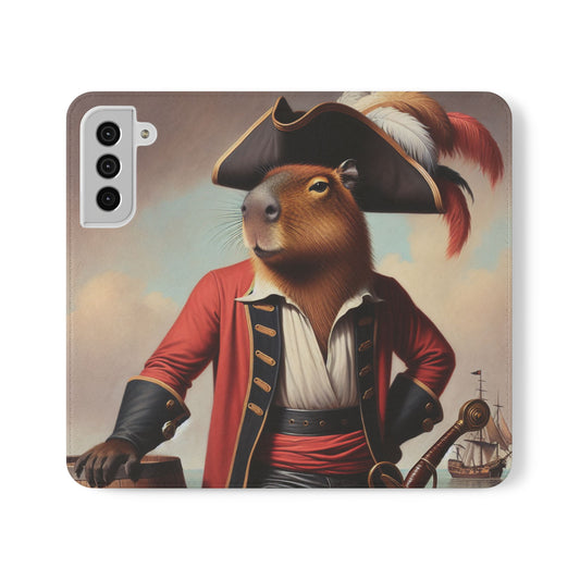 Captain Capybara Flip Case - iPhone/Galaxy