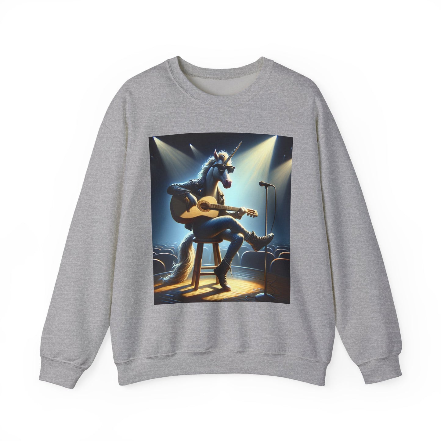 Unicorn Unplugged Crewneck Sweatshirt