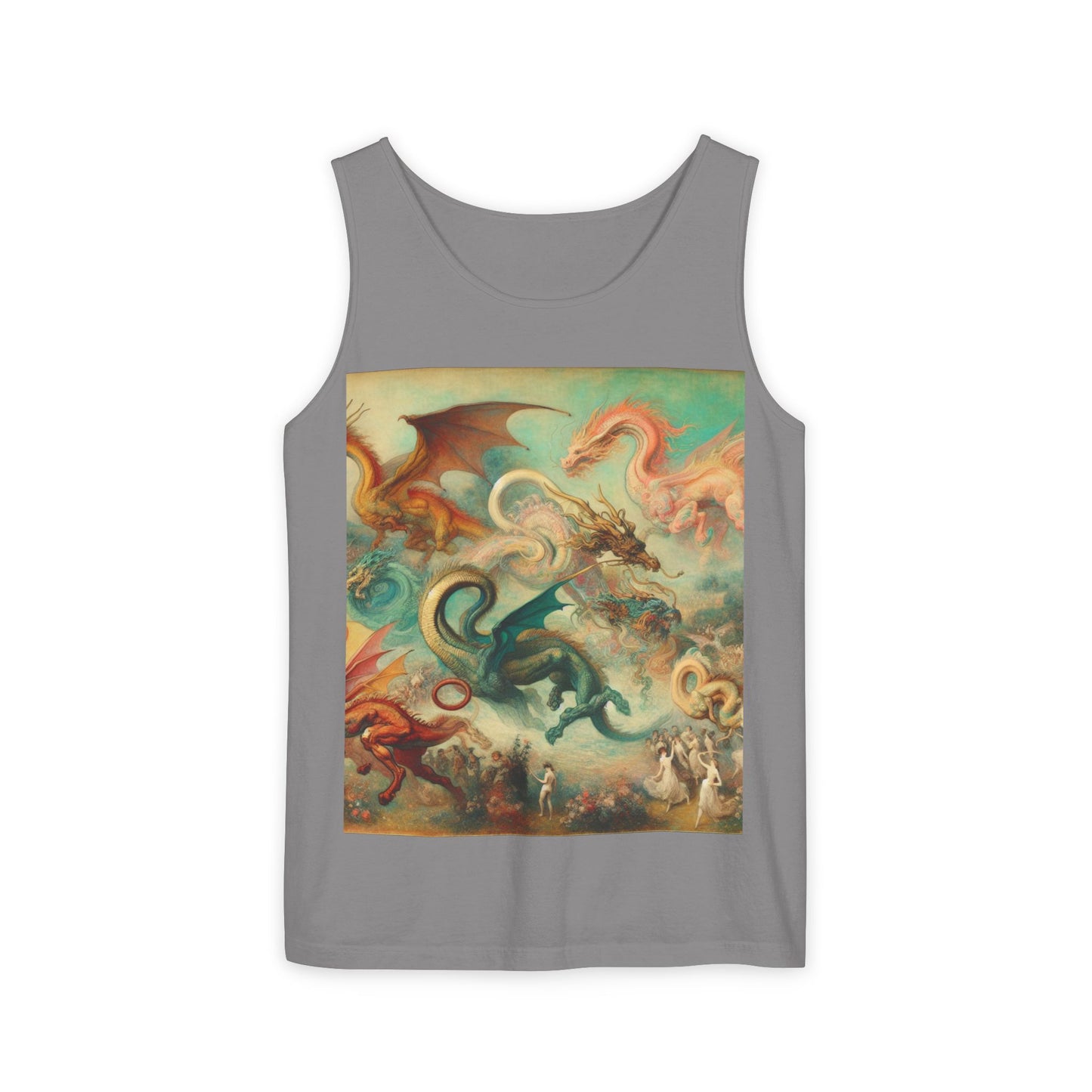 Degas Dreams of Dragons Unisex Tank Top