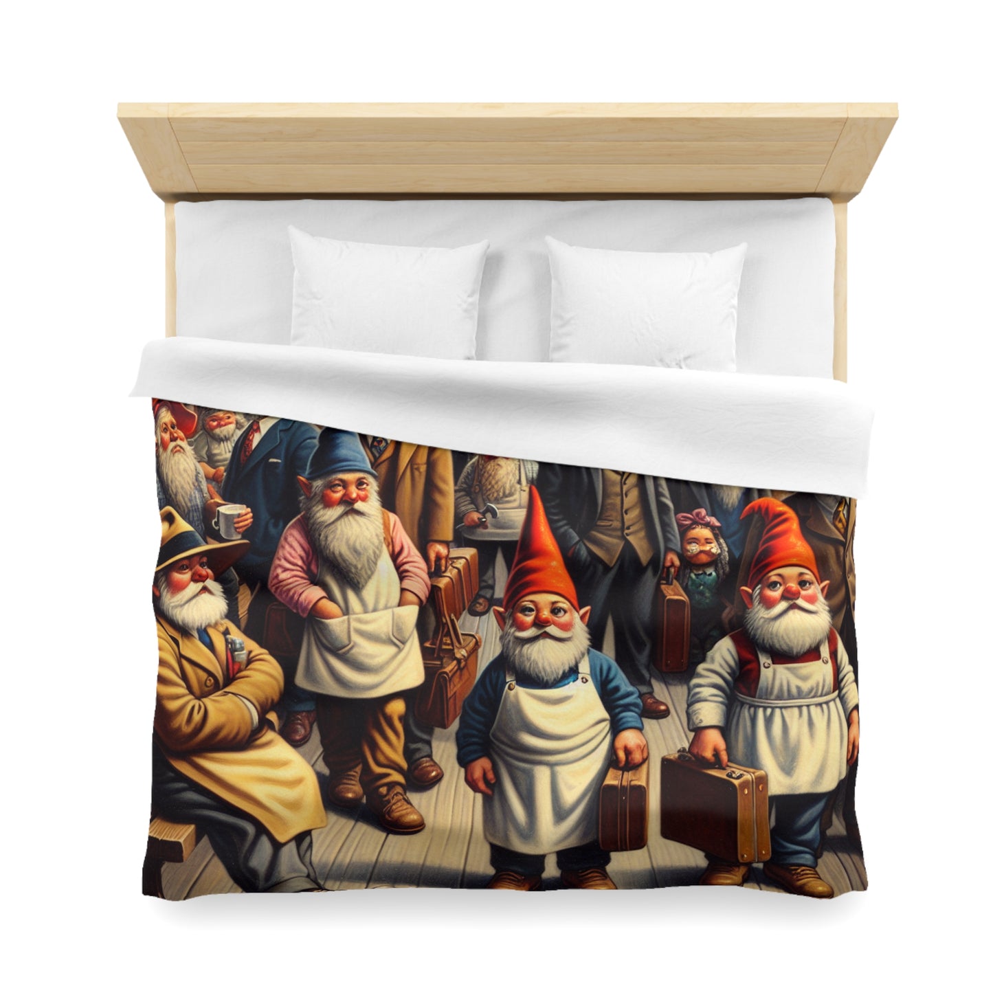 The Gnome-mute Home Microfiber Duvet Cover
