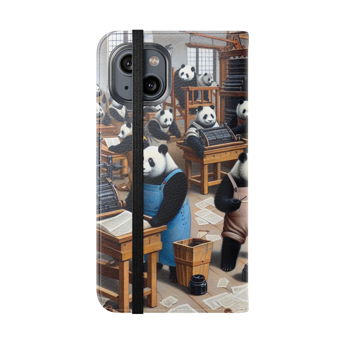Printing Pandamonium Flip Case - iPhone/Galaxy