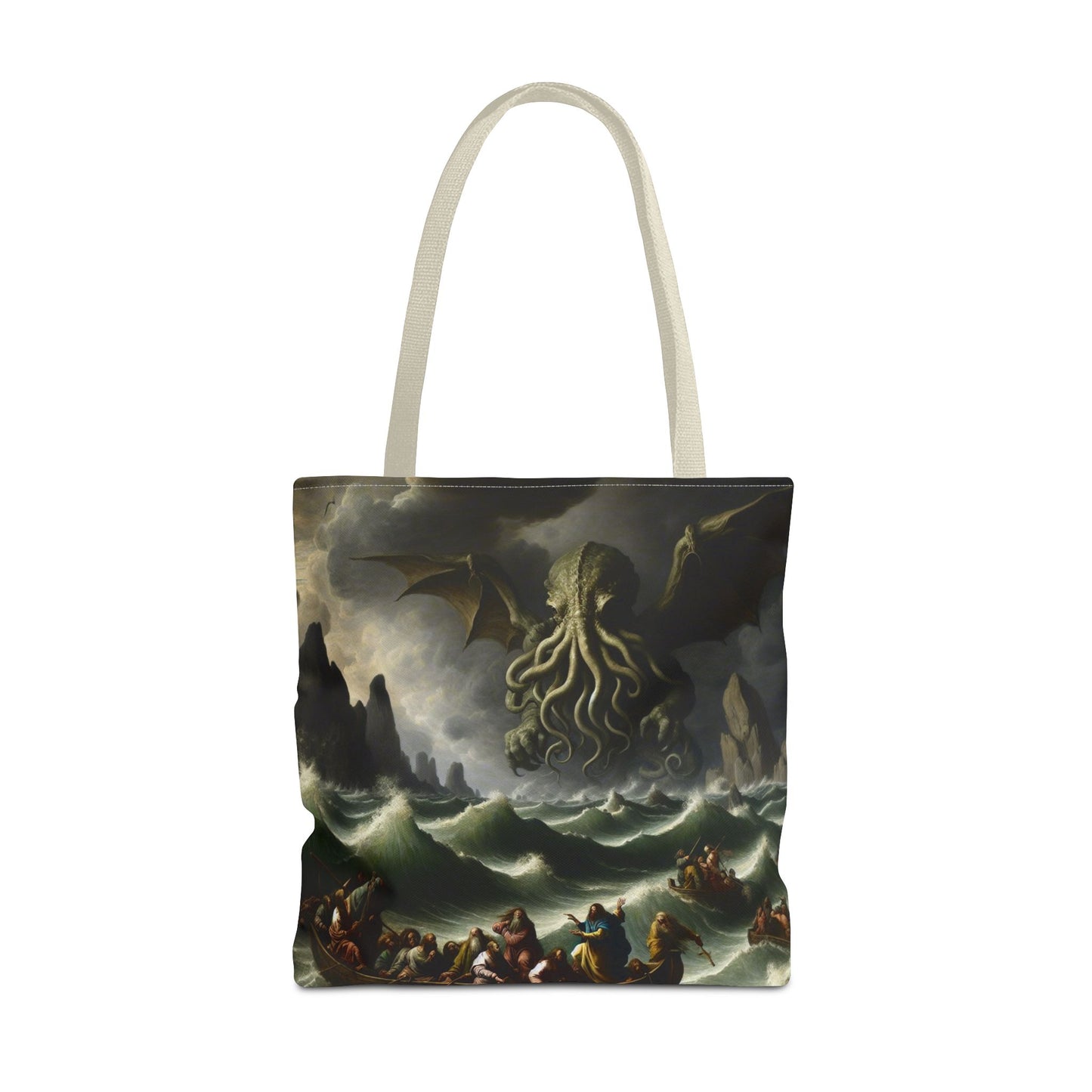 Cthulhu in the Storm Tote Bag
