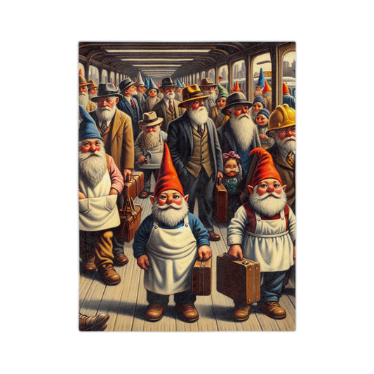 The Gnome-mute Home Velveteen Microfiber Blanket