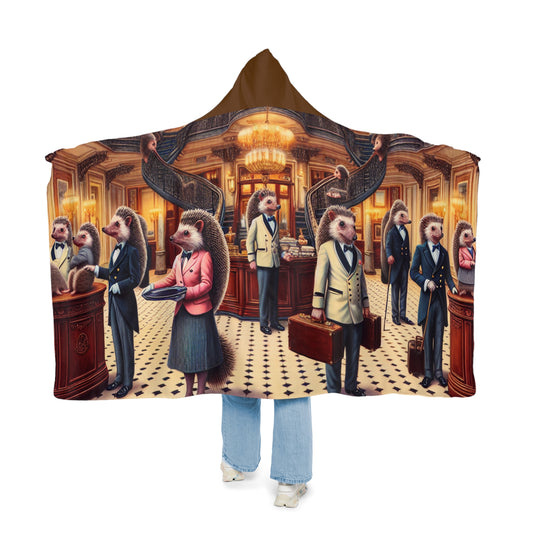 Hedgehog Hotel Snuggle Blanket