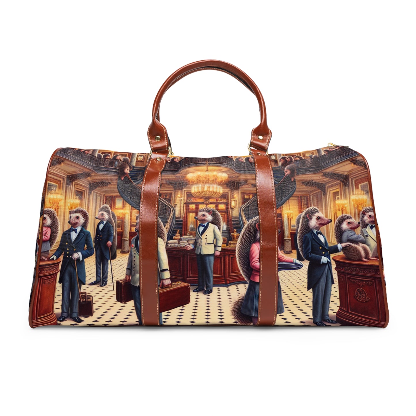 Hedgehog Hotel Waterproof Travel Bag