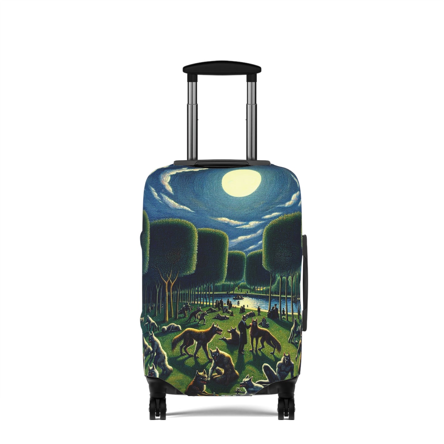 Werewolves at the Waterfront Luggage Cover