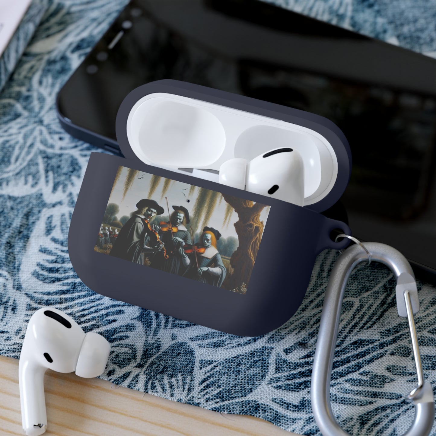 Vermeer's Vampire Violinists AirPods Case Cover