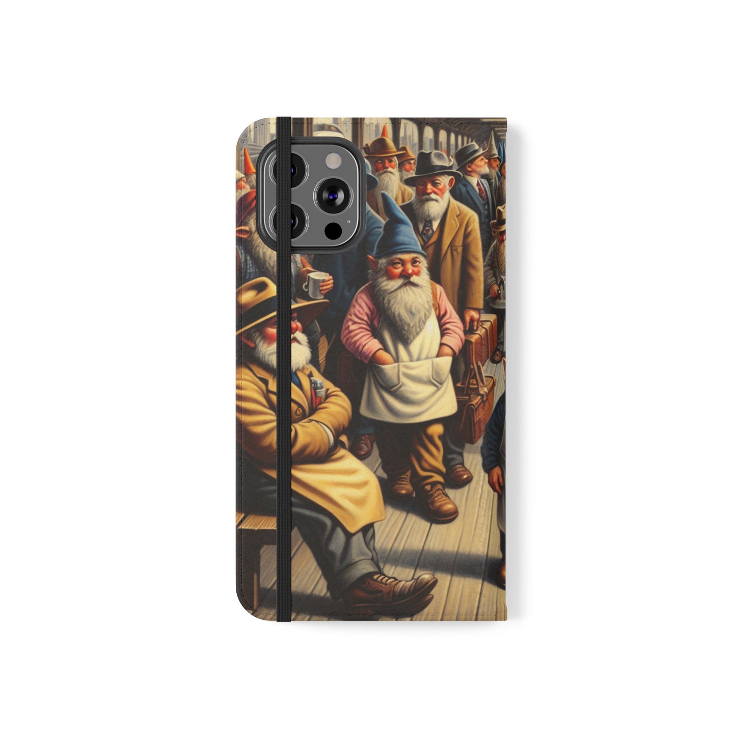 The Gnome-mute Home Flip Case - iPhone/Galaxy
