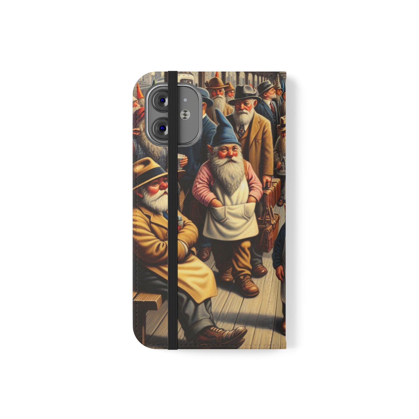 The Gnome-mute Home Flip Case - iPhone/Galaxy