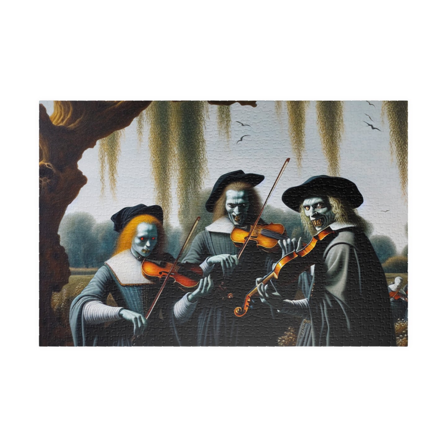 Vermeer's Vampire Violinists Puzzle (110, 252, 520, 1014-piece)