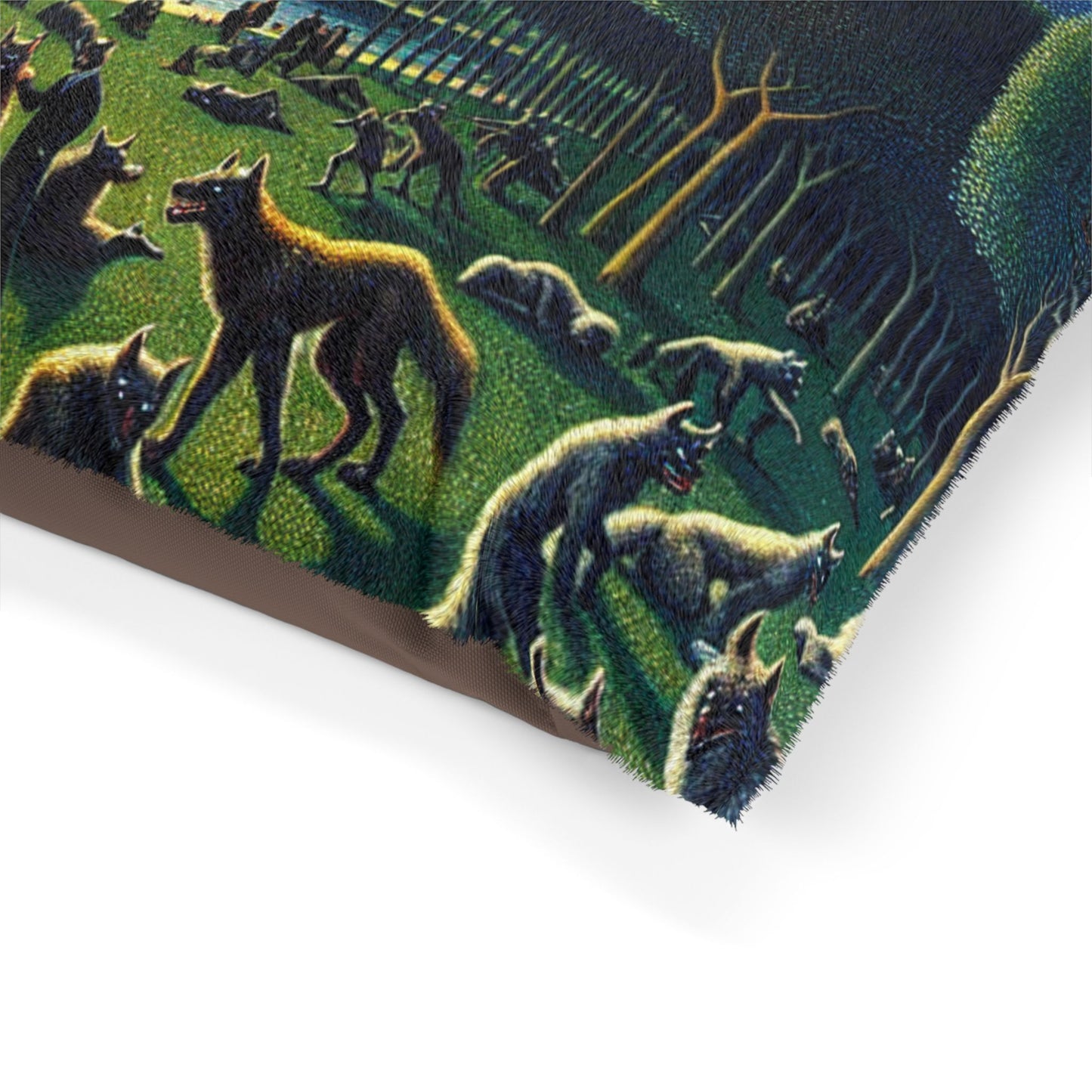 Werewolves at the Waterfront Pet Bed