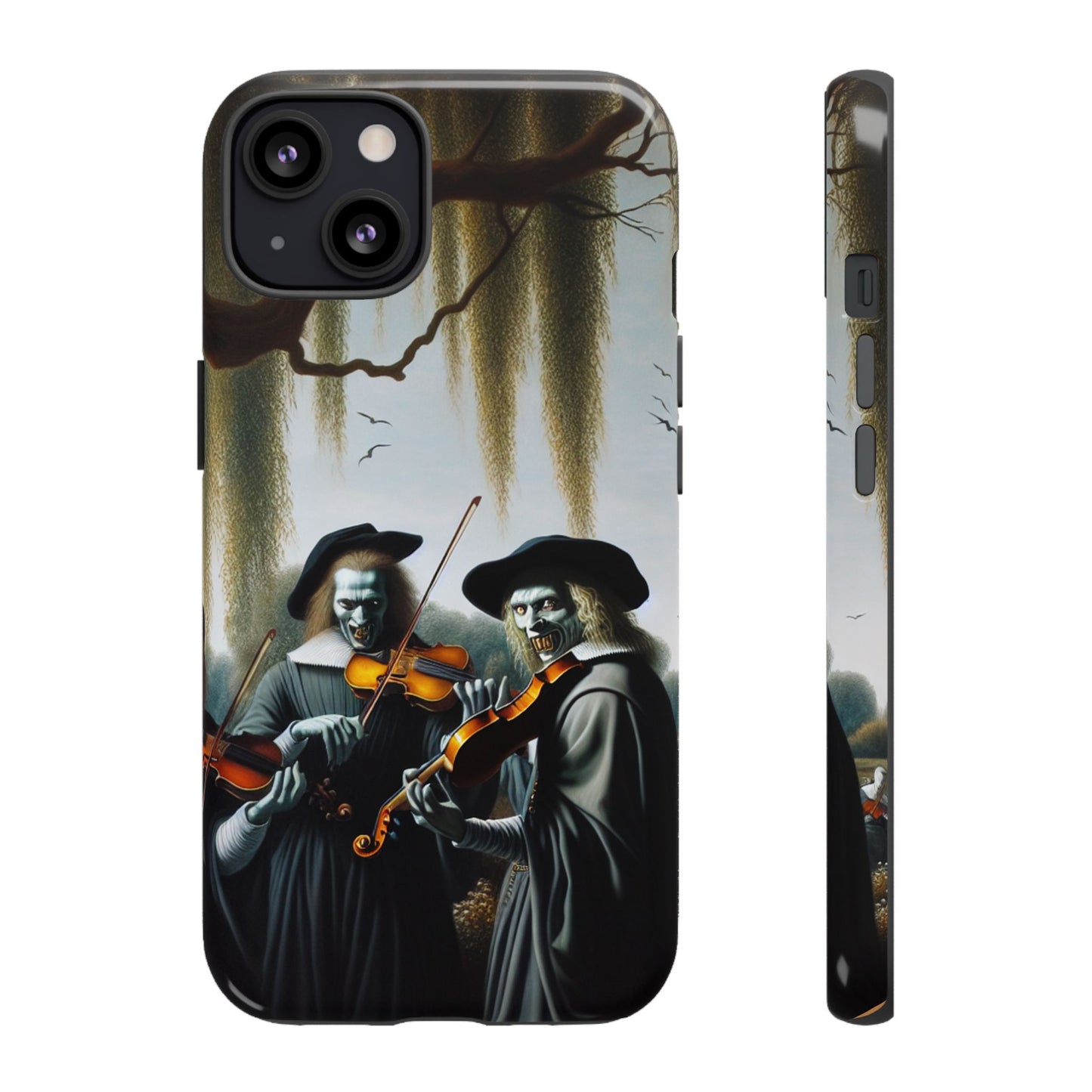 Vermeer's Vampire Violinists Phone Case - IPHONE