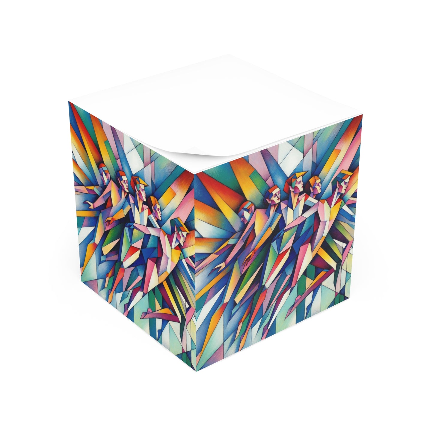 Picasso's Pixies Post It Note Cube