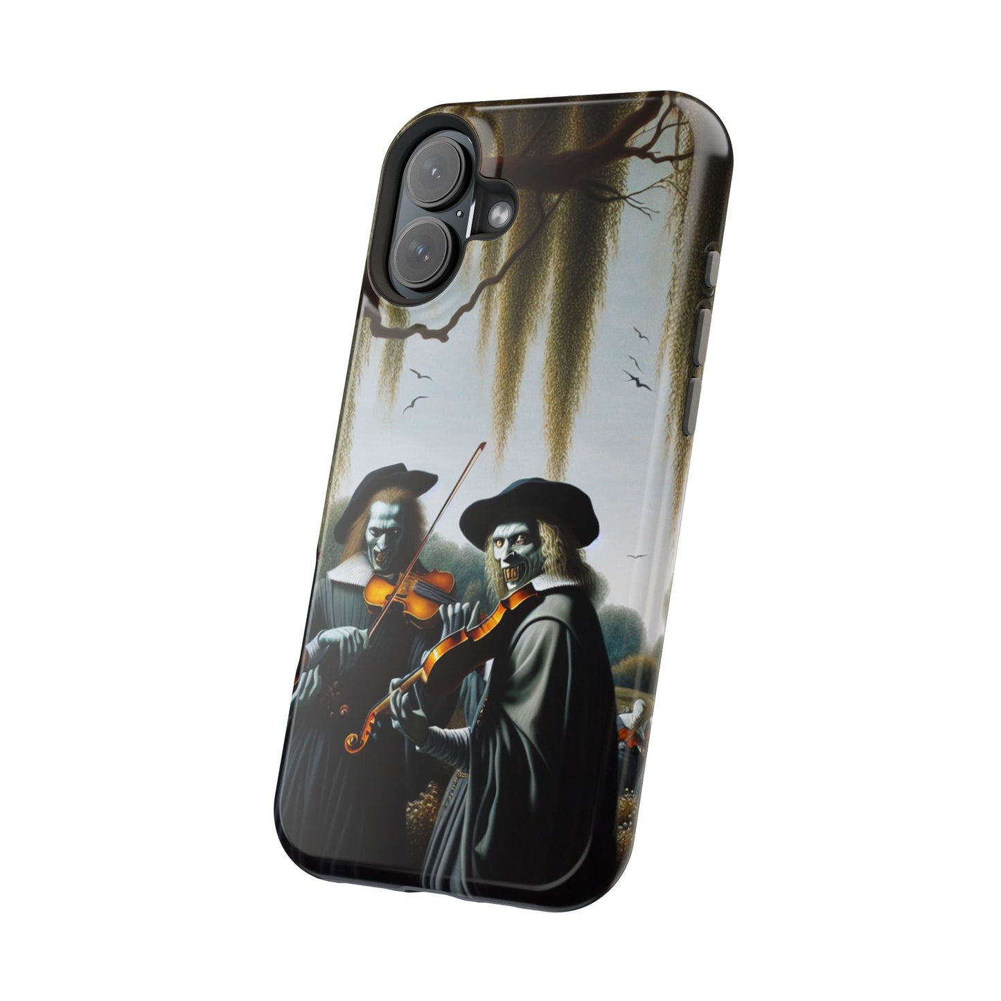 Vermeer's Vampire Violinists Magnetic iPhone Case