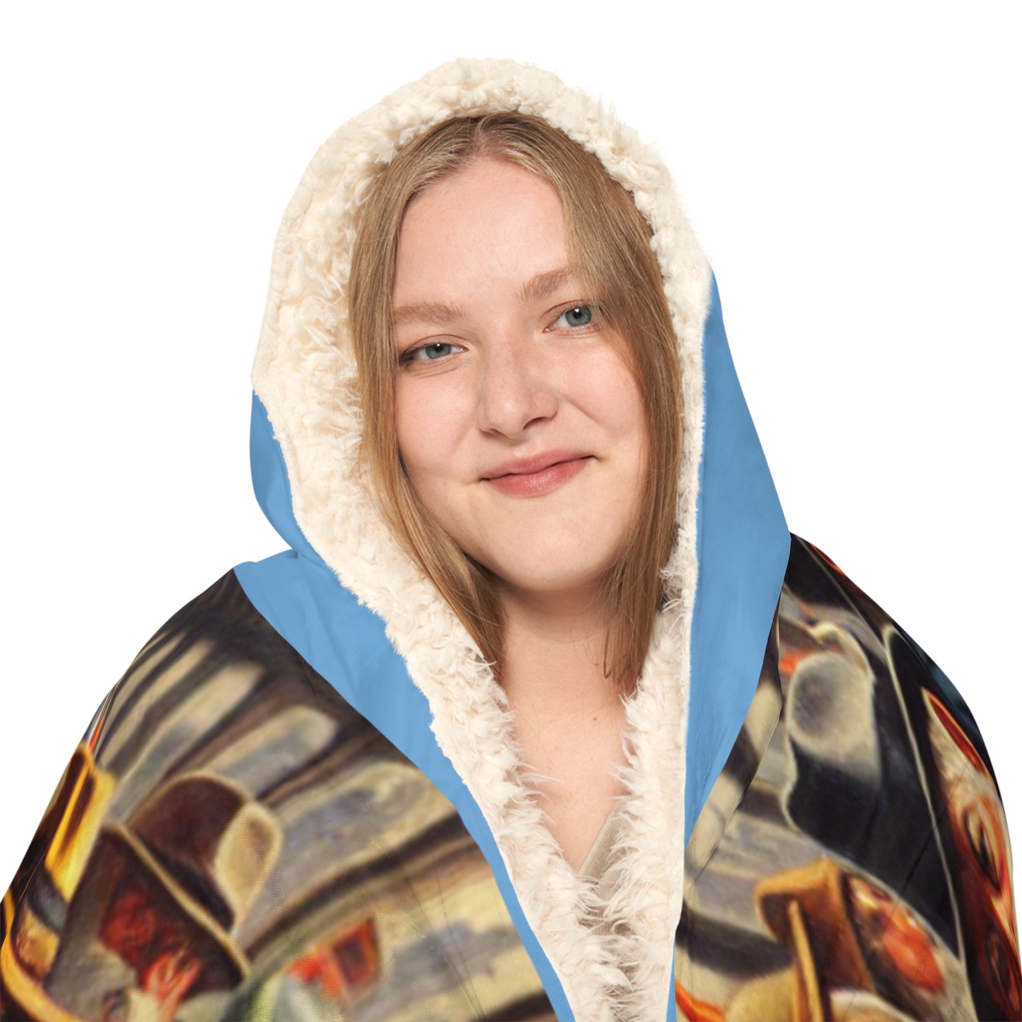 The Gnome-mute Home Snuggle Blanket