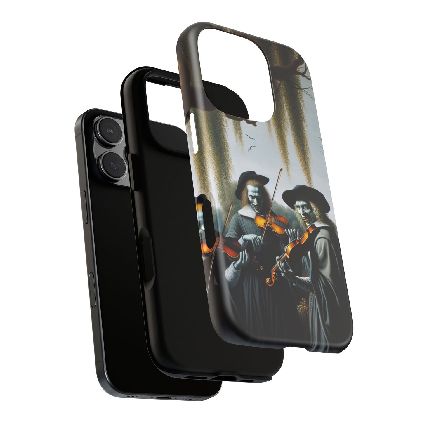 Vermeer's Vampire Violinists Phone Case - IPHONE