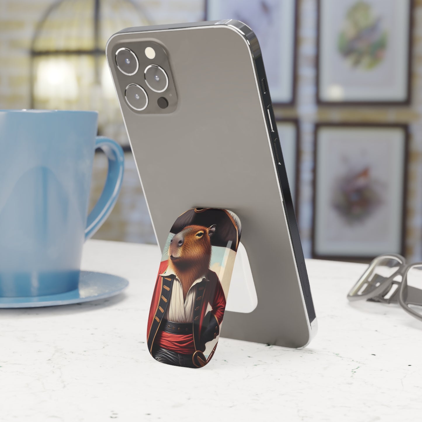 Captain Capybara Phone Grip/Stand