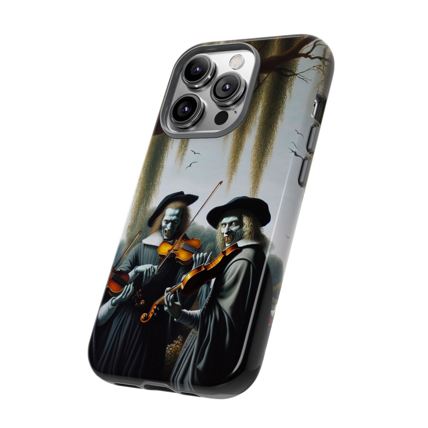 Vermeer's Vampire Violinists Phone Case - IPHONE