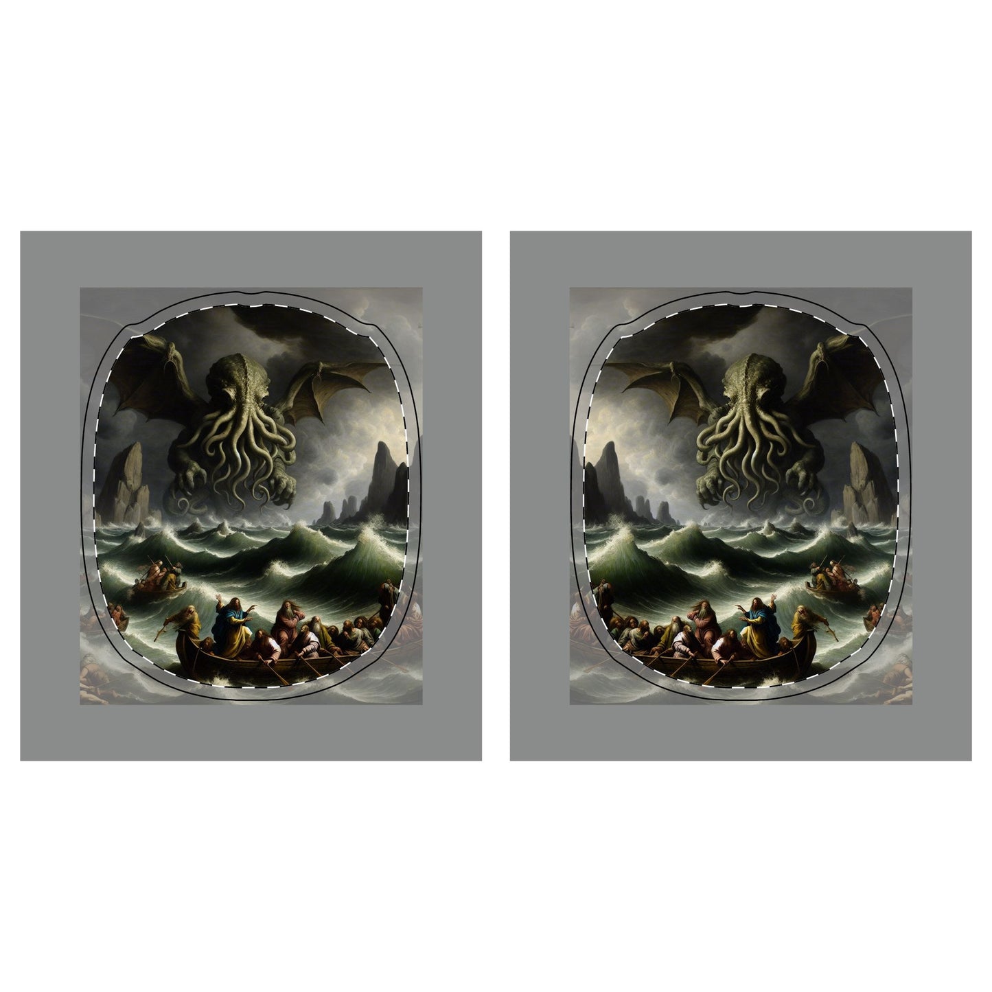 Cthulhu in the Storm AirPod Max Case