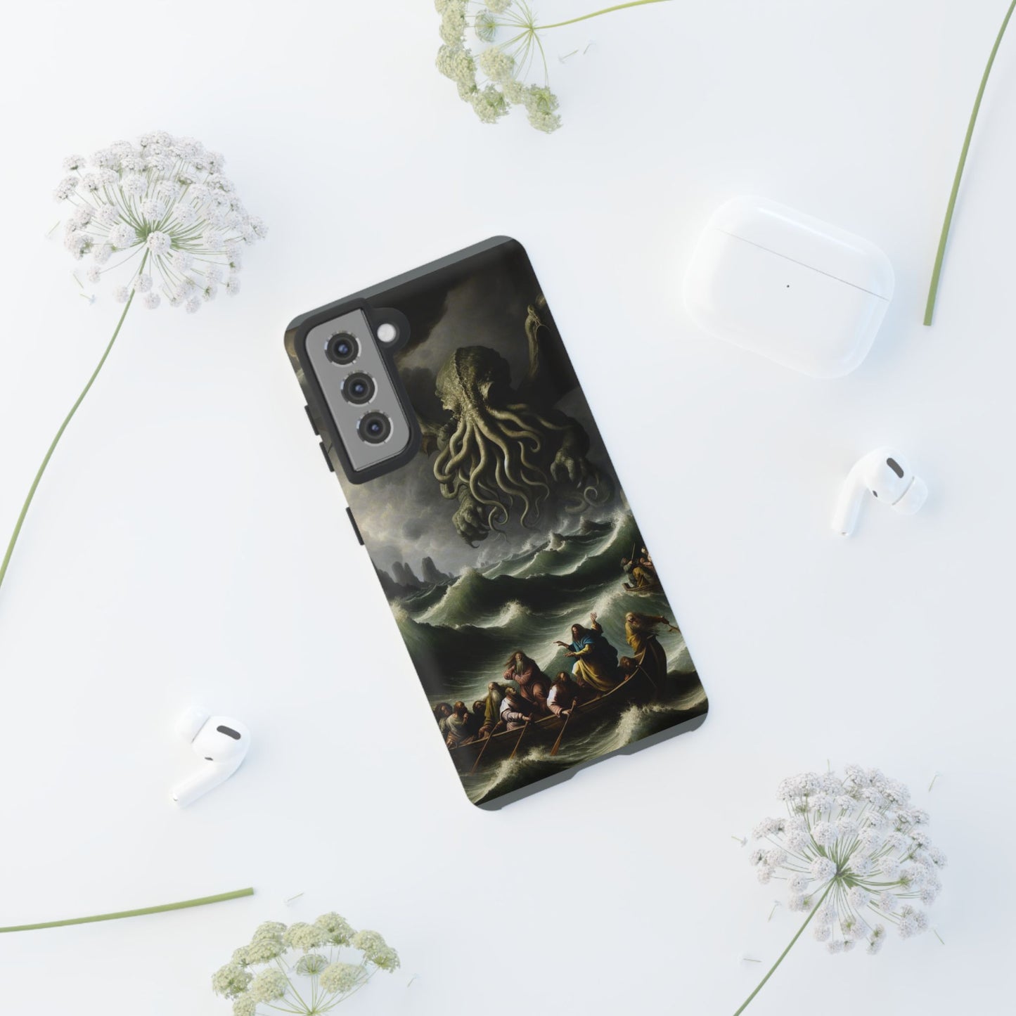 Cthulhu in the Storm Phone Case - GALAXY