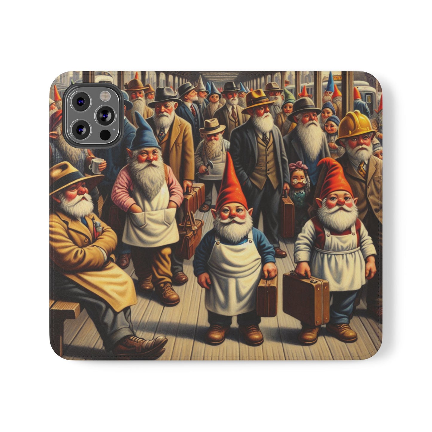 The Gnome-mute Home Flip Case - iPhone/Galaxy