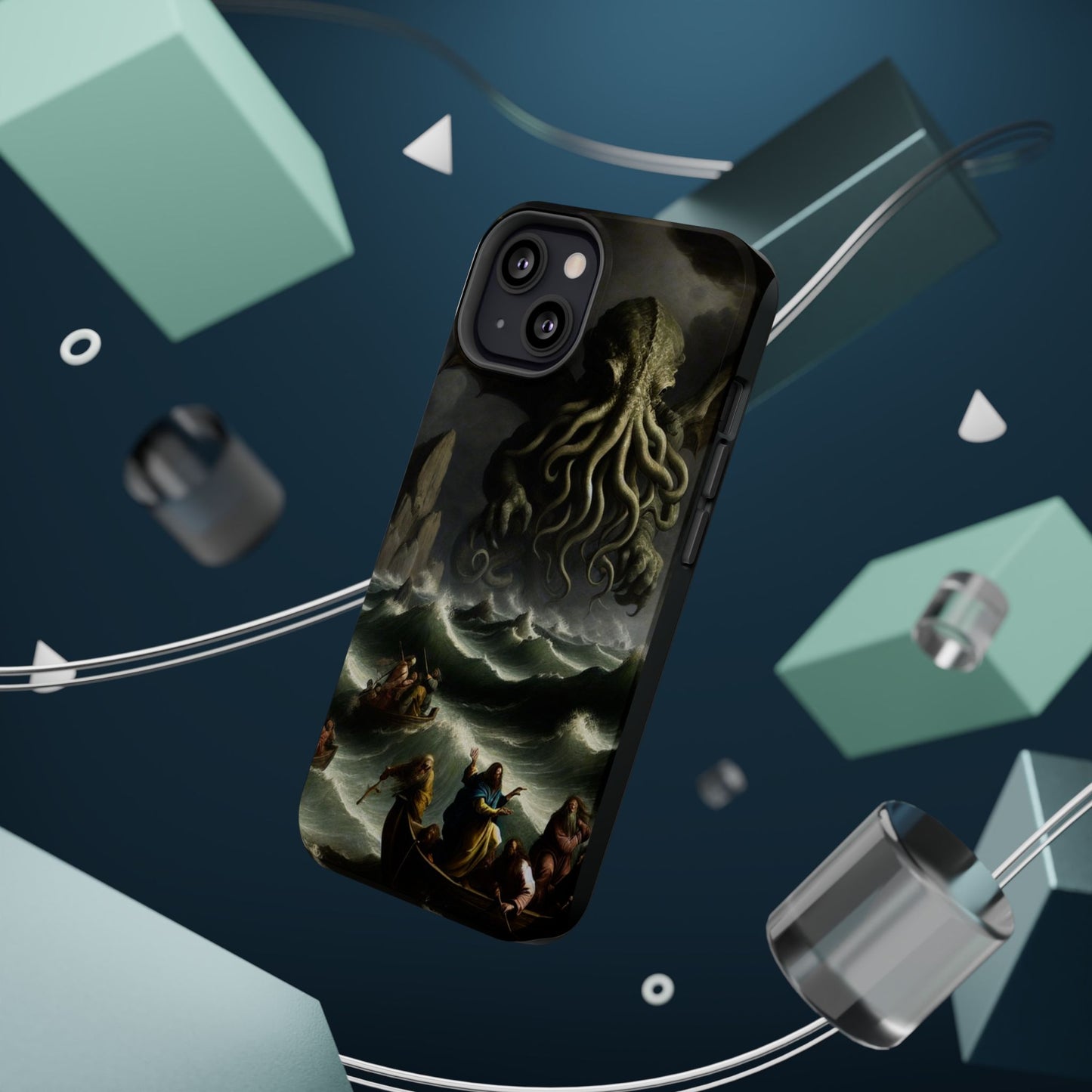 Cthulhu in the Storm Magnetic iPhone Case