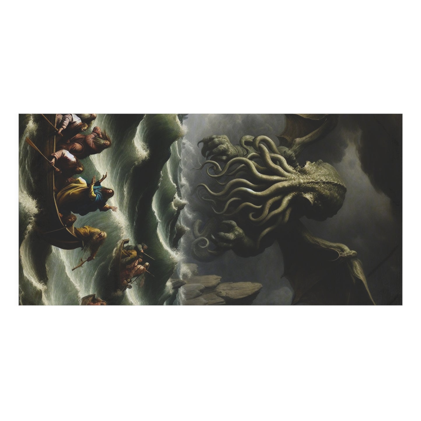 Cthulhu in the Storm Towel