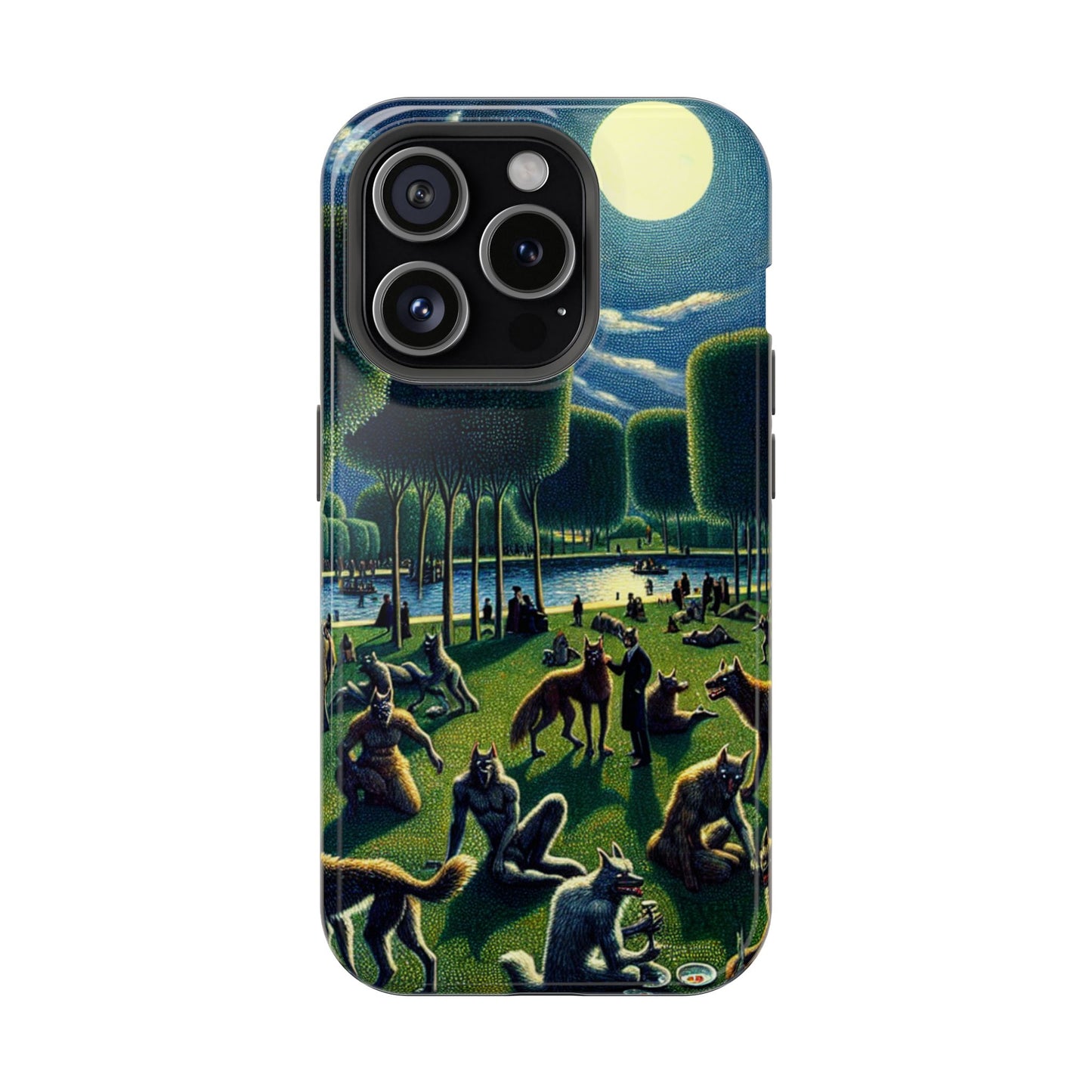 Werewolves at the Waterfront Magnetic iPhone Case