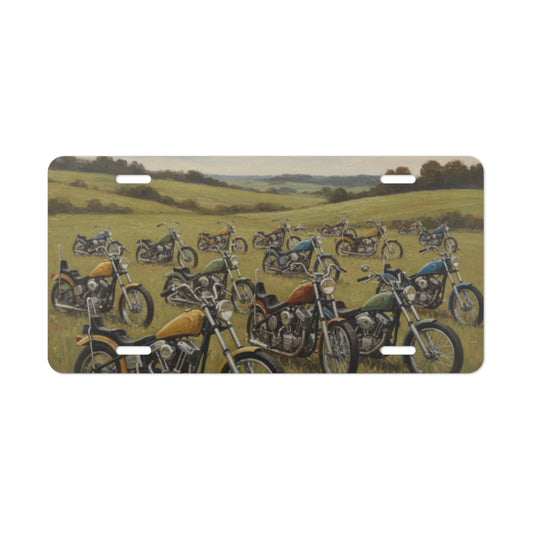 Wild Motorcycles Vanity License Plate