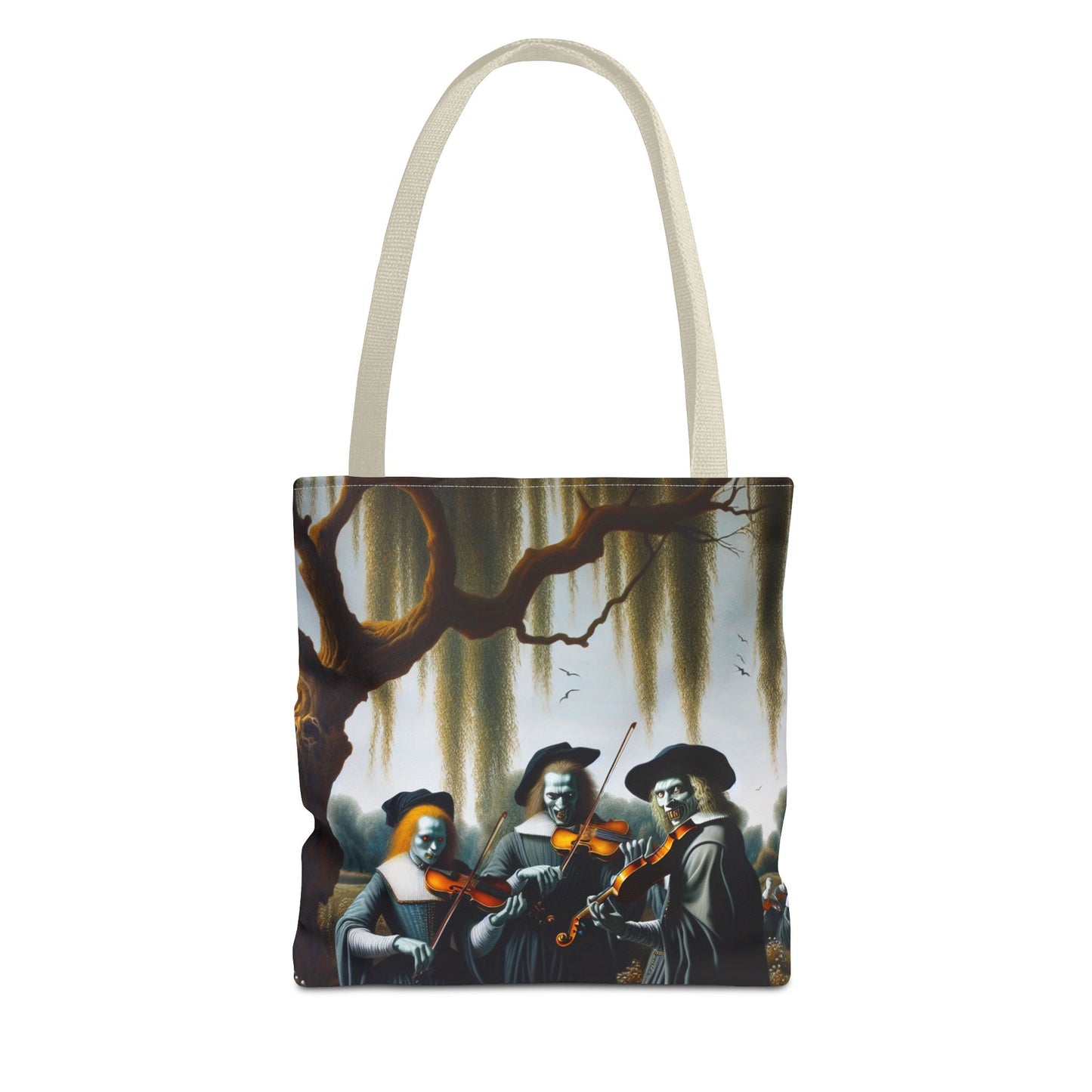 Vermeer's Vampire Violinists Tote Bag