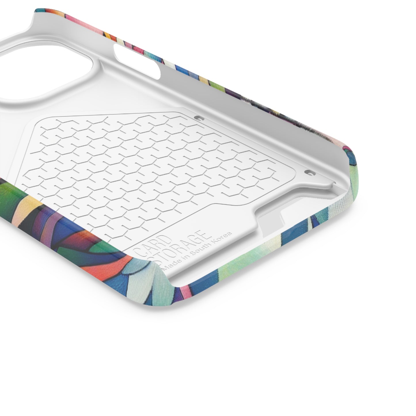 Picasso's Pixies Phone Case with Card Holder - IPHONE