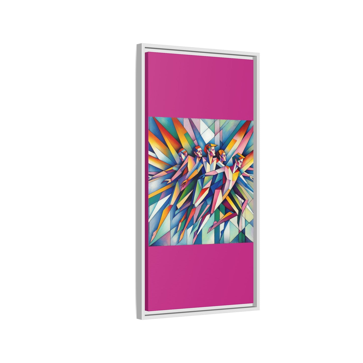 Picasso's Pixies Canvas, Framed (Multi-color)