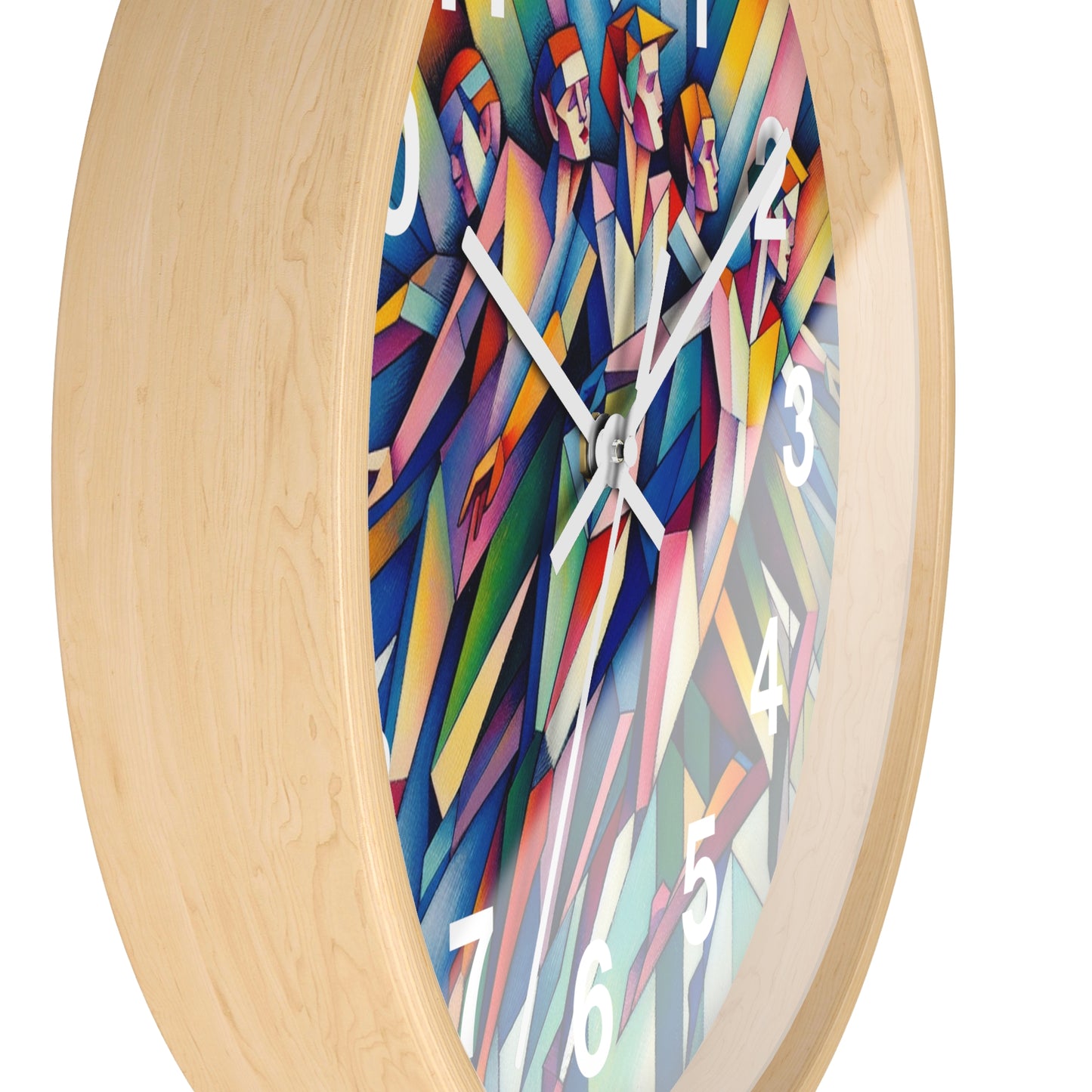 Picasso's Pixies Wall Clock