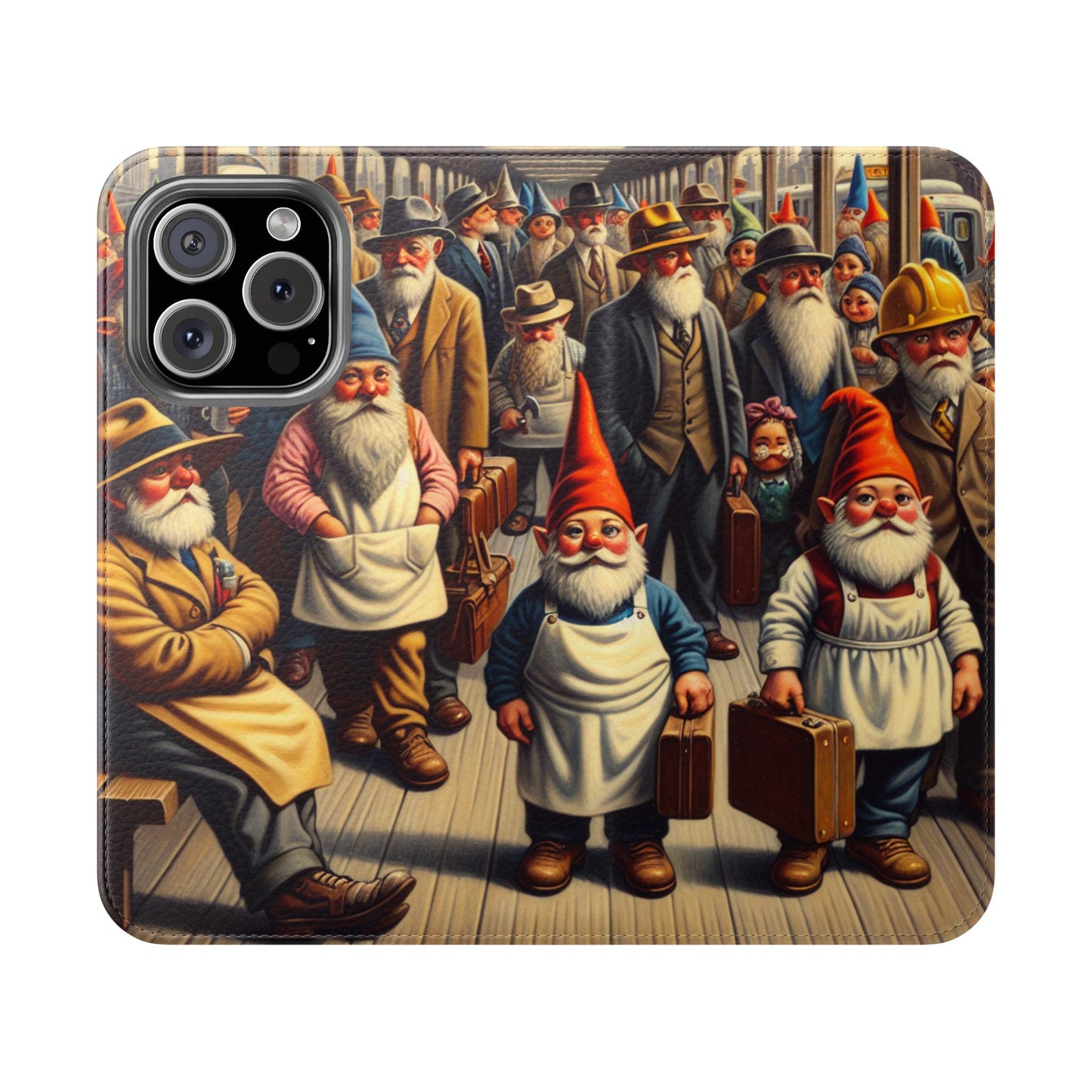 The Gnome-mute Home Flip Case - iPhone/Galaxy