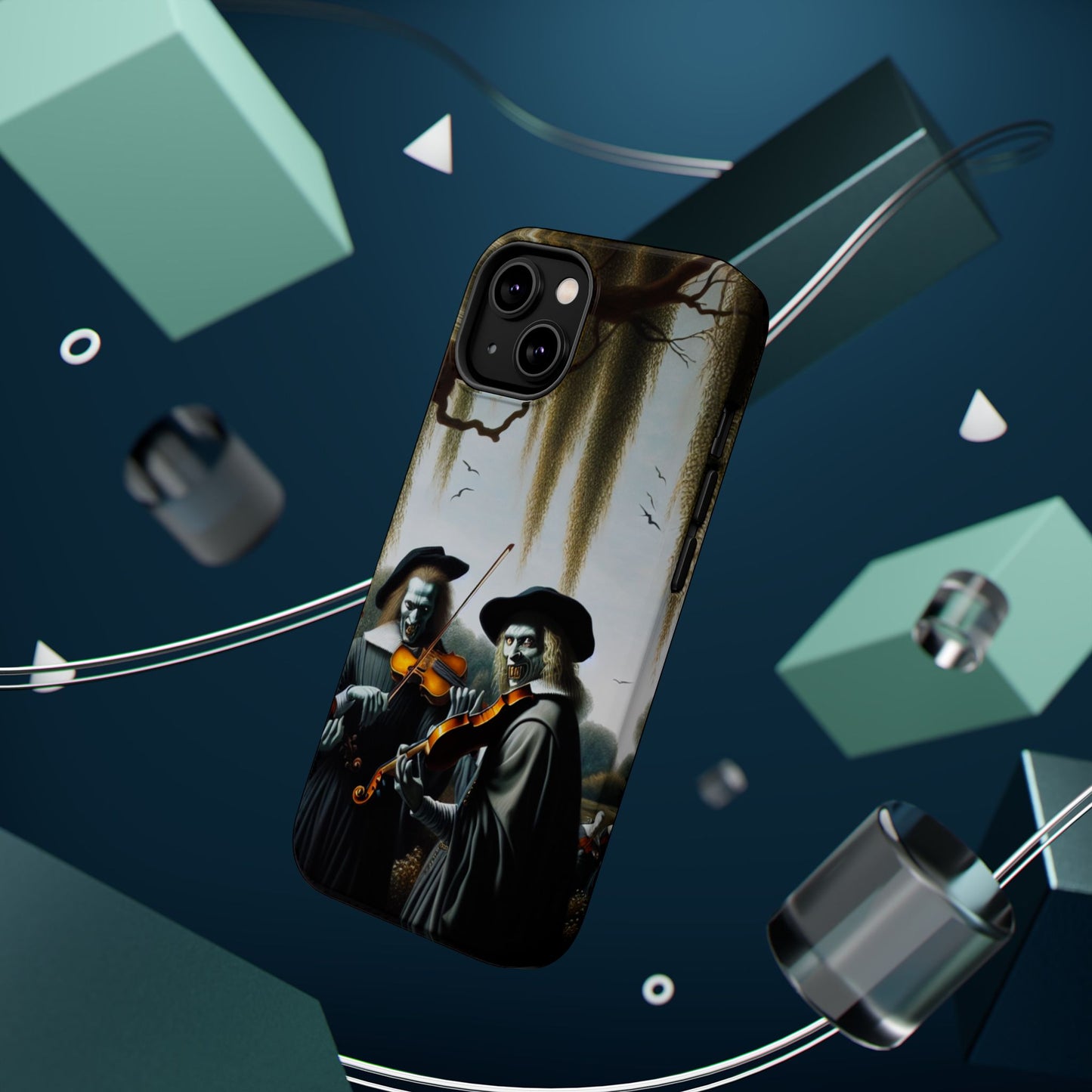 Vermeer's Vampire Violinists Magnetic iPhone Case