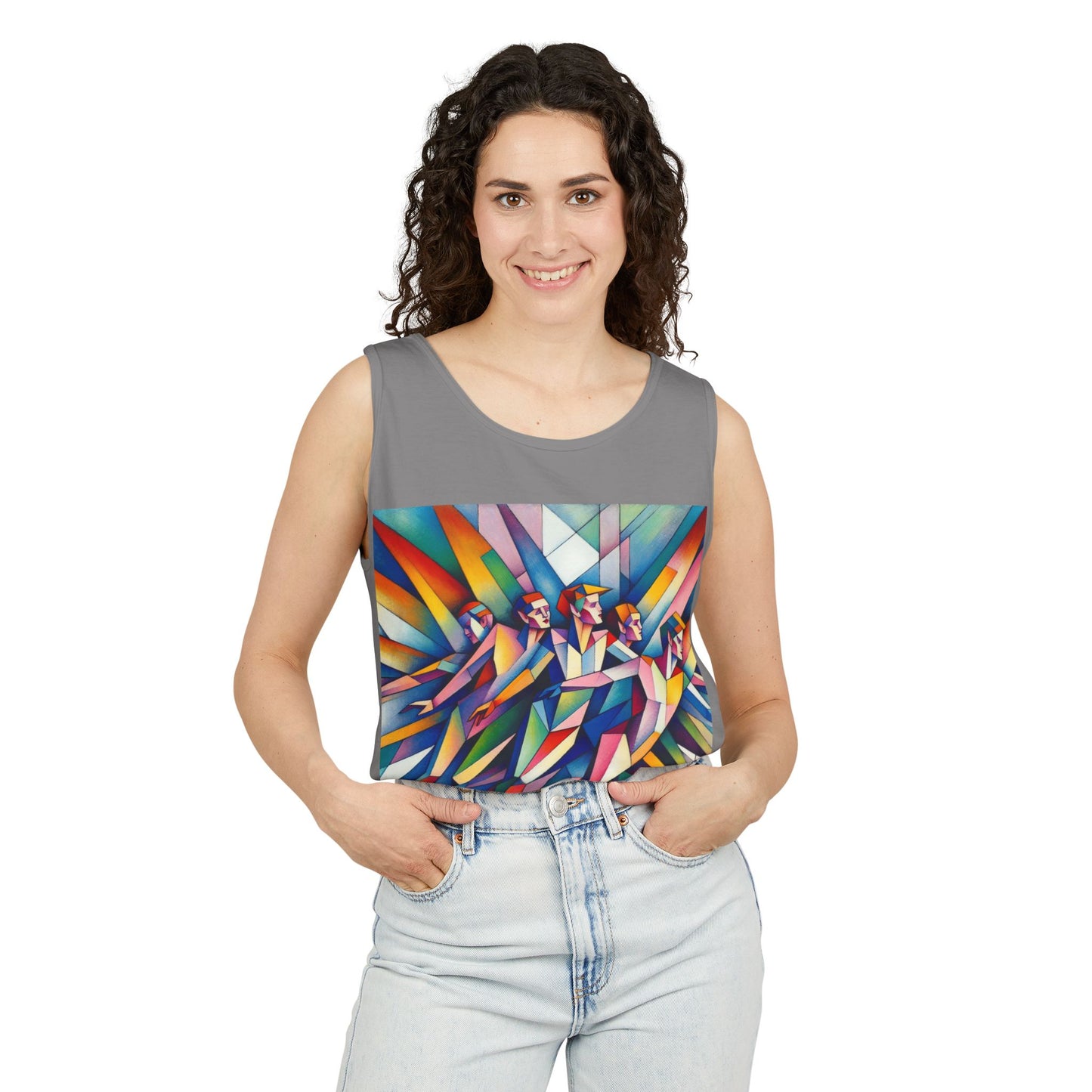 Picasso's Pixies Unisex Tank Top