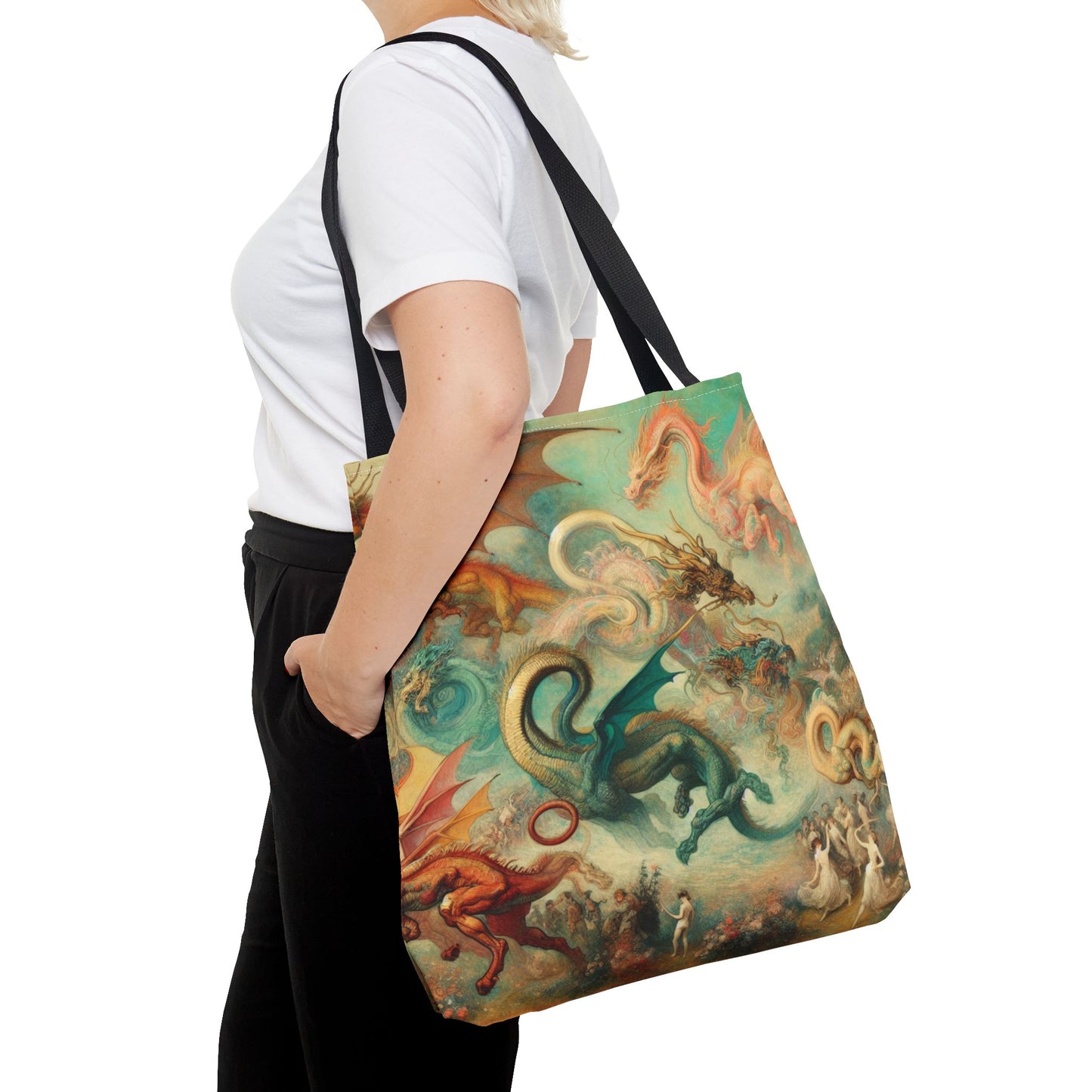 Degas Dreams of Dragons Tote Bag
