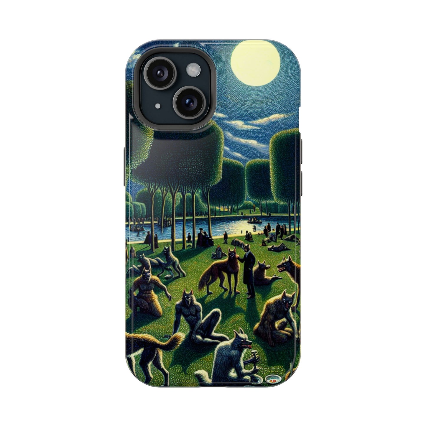 Werewolves at the Waterfront Magnetic iPhone Case