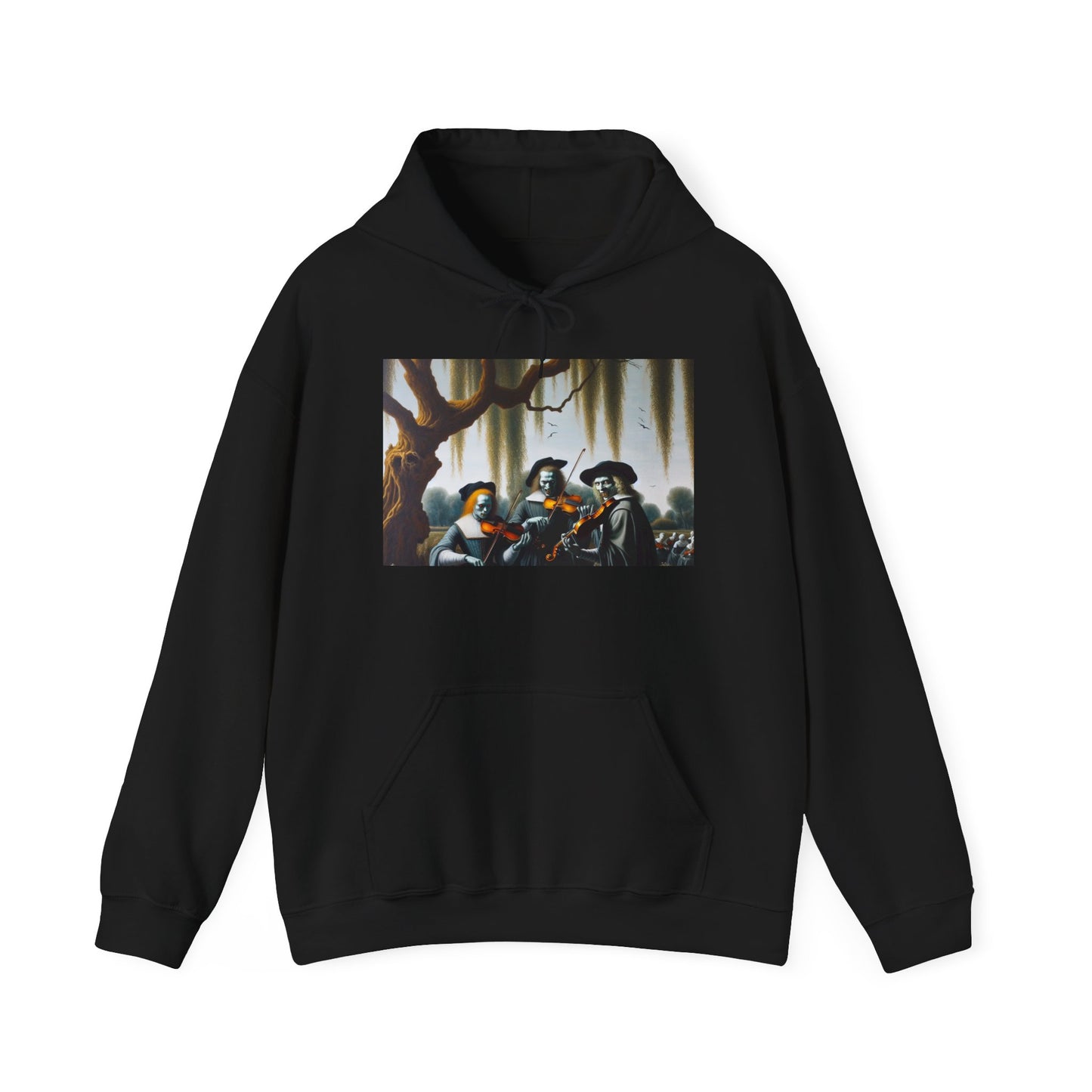 Vermeer's Vampire Violinists Hoodie