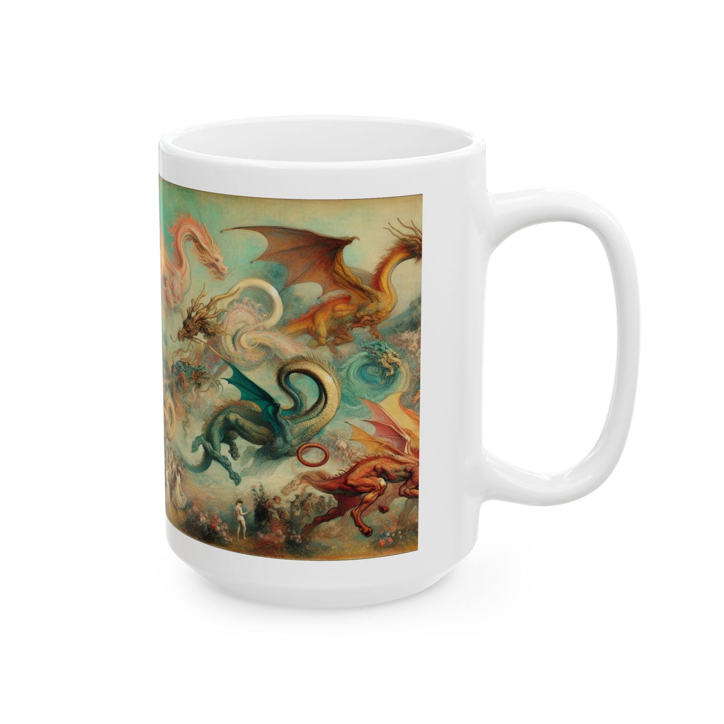 Degas Dreams of Dragons Ceramic Mug