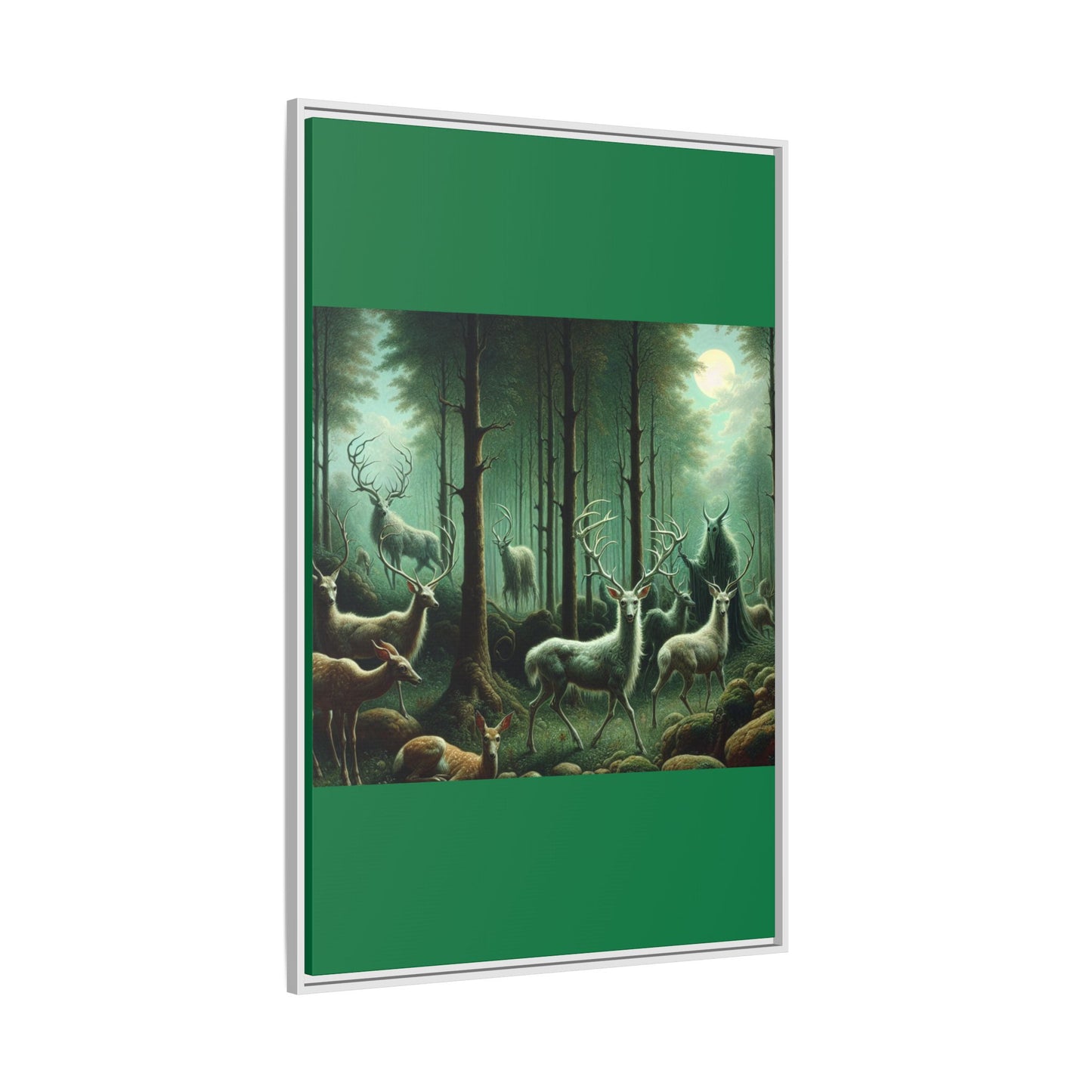Wendigo Shepherd Canvas, Framed (Multi-color)