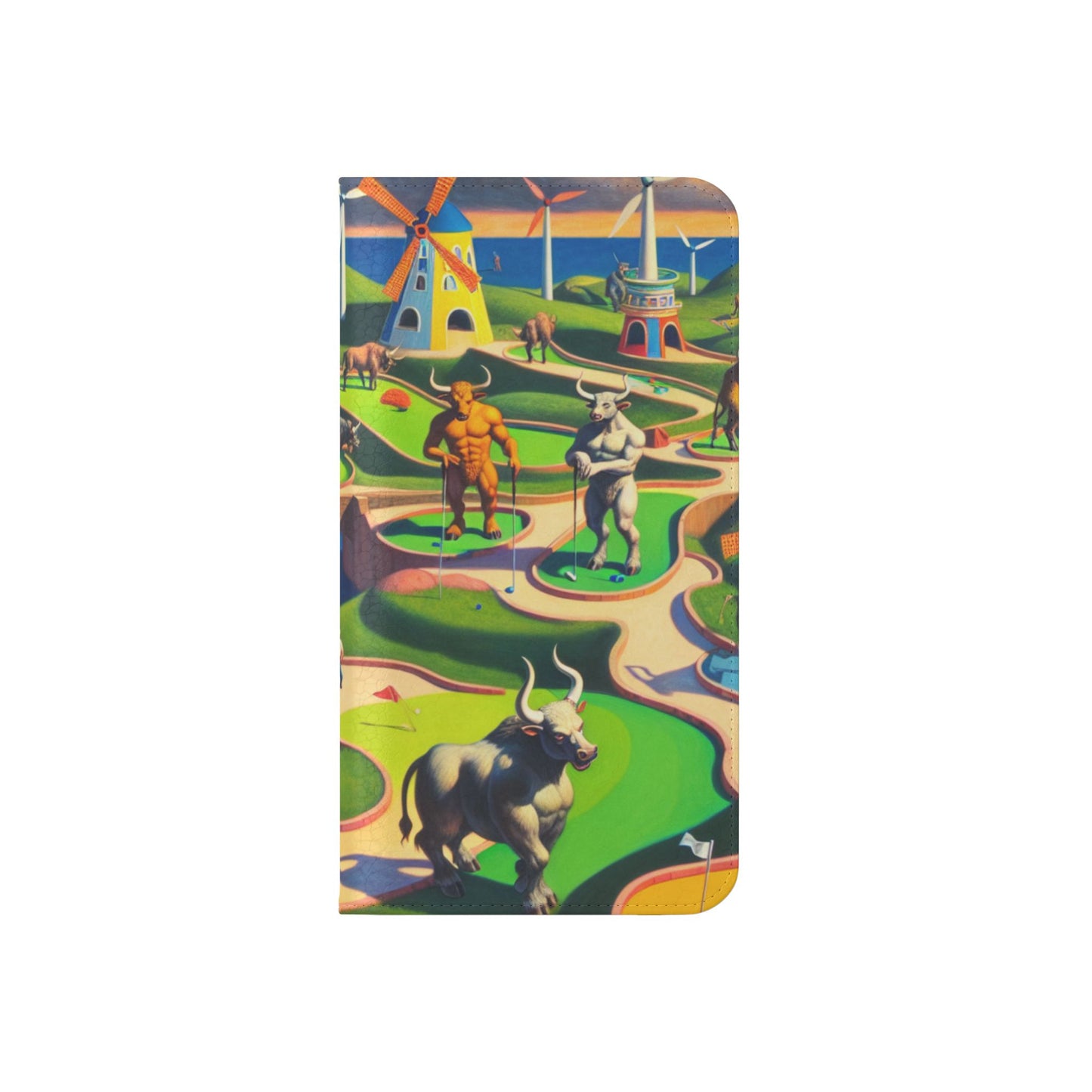 Mini-taur Golf Flip Case - iPhone/Galaxy